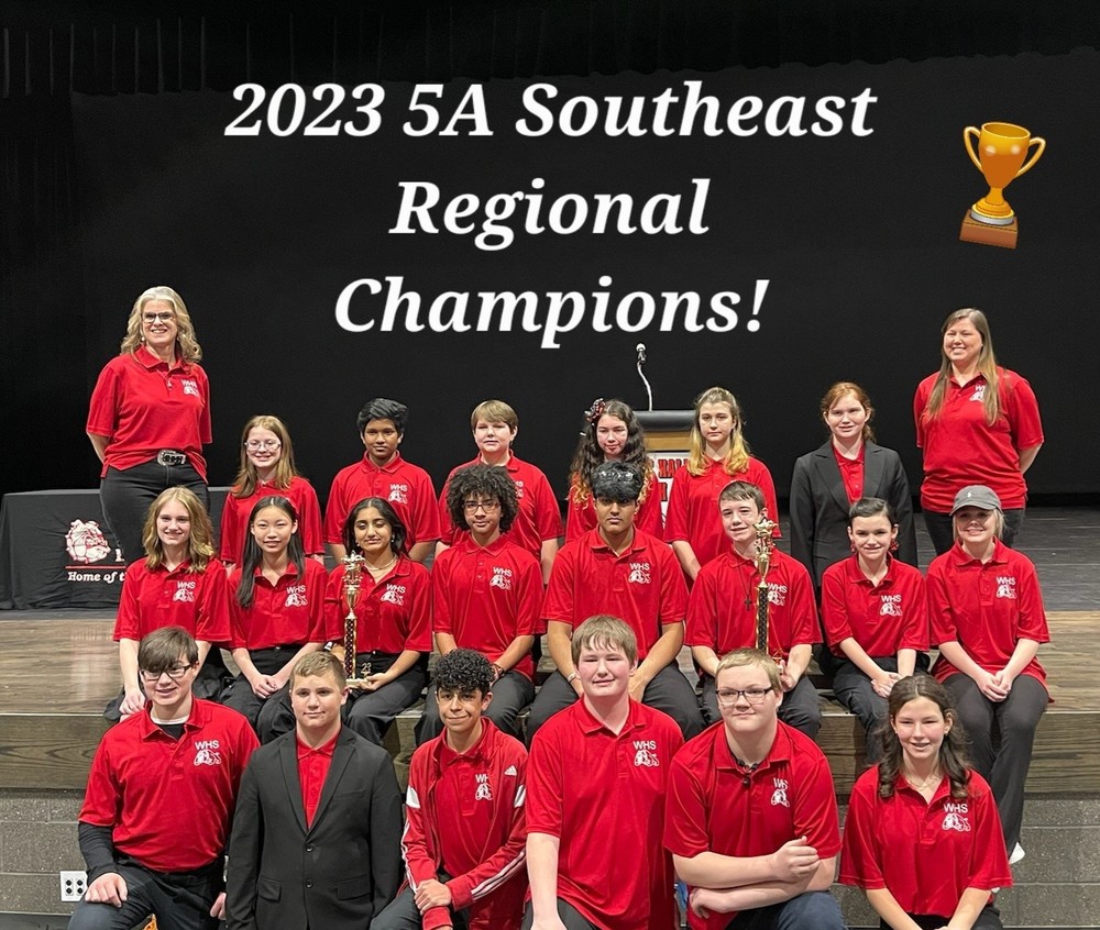 2023 5A Southeast Regional QUIZ BOWL Champions!
