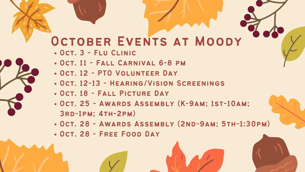 october events at moody