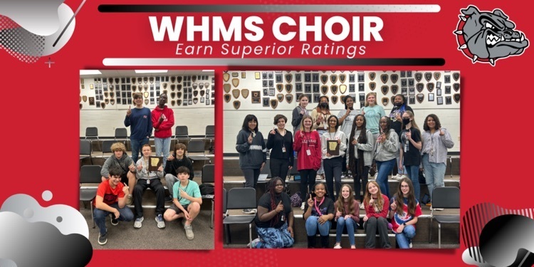WHMS Choir Earns Superior Ratings