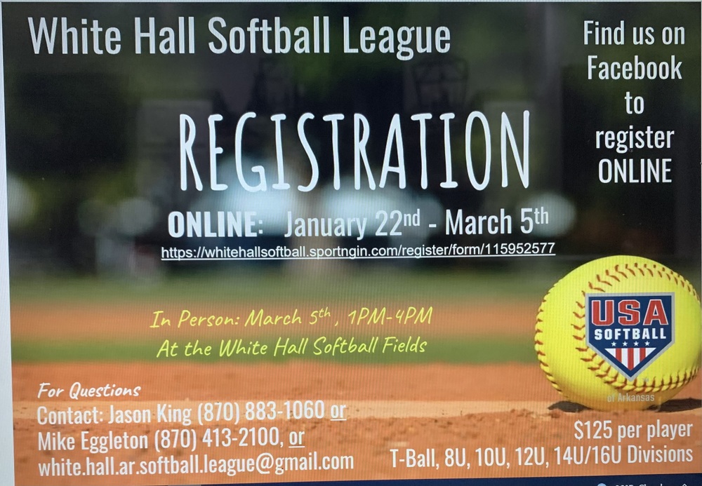 Recreational Softball Registration