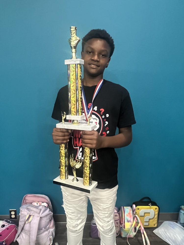 Justin Peppers wins 2nd place overall at Tuesday's chess tournament