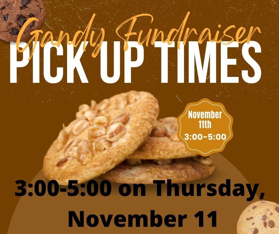 Pick Up Fundraiser Items November 11