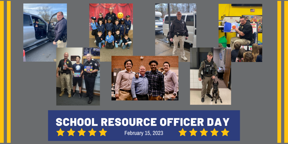 February 15th is School Resource Officer Day White Hall School District