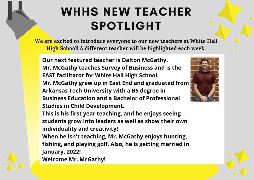 New Teacher Spotlight