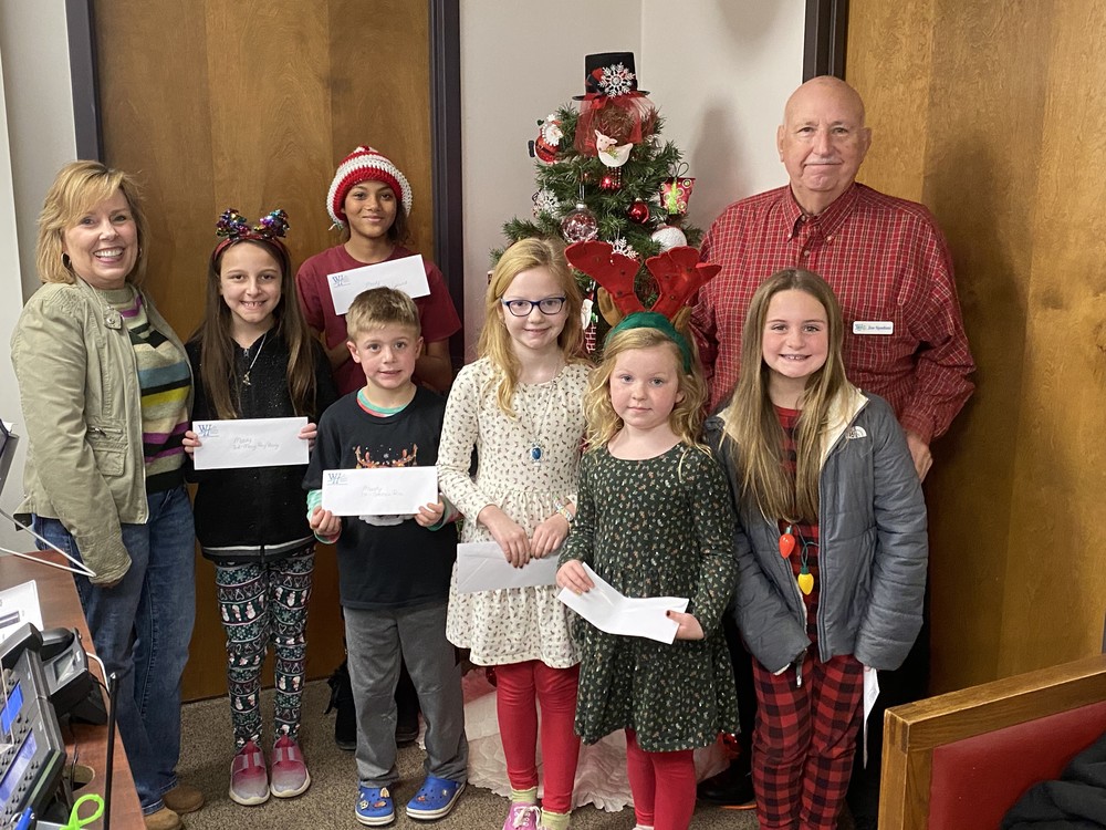 Congratulations to our Letters to Santa winners! Moody Elementary