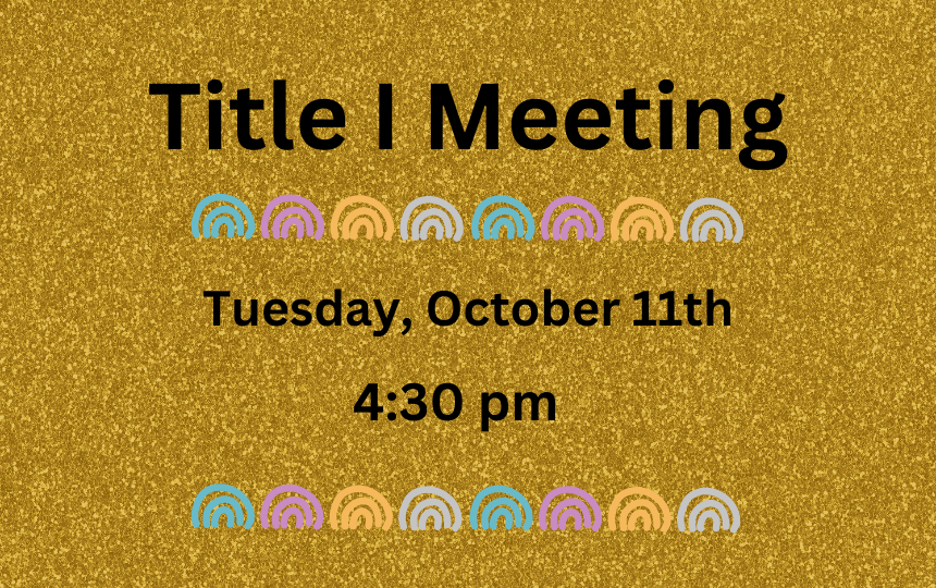 Title I Meeting