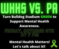 Turn the Stadium Green for Mental Health Awareness