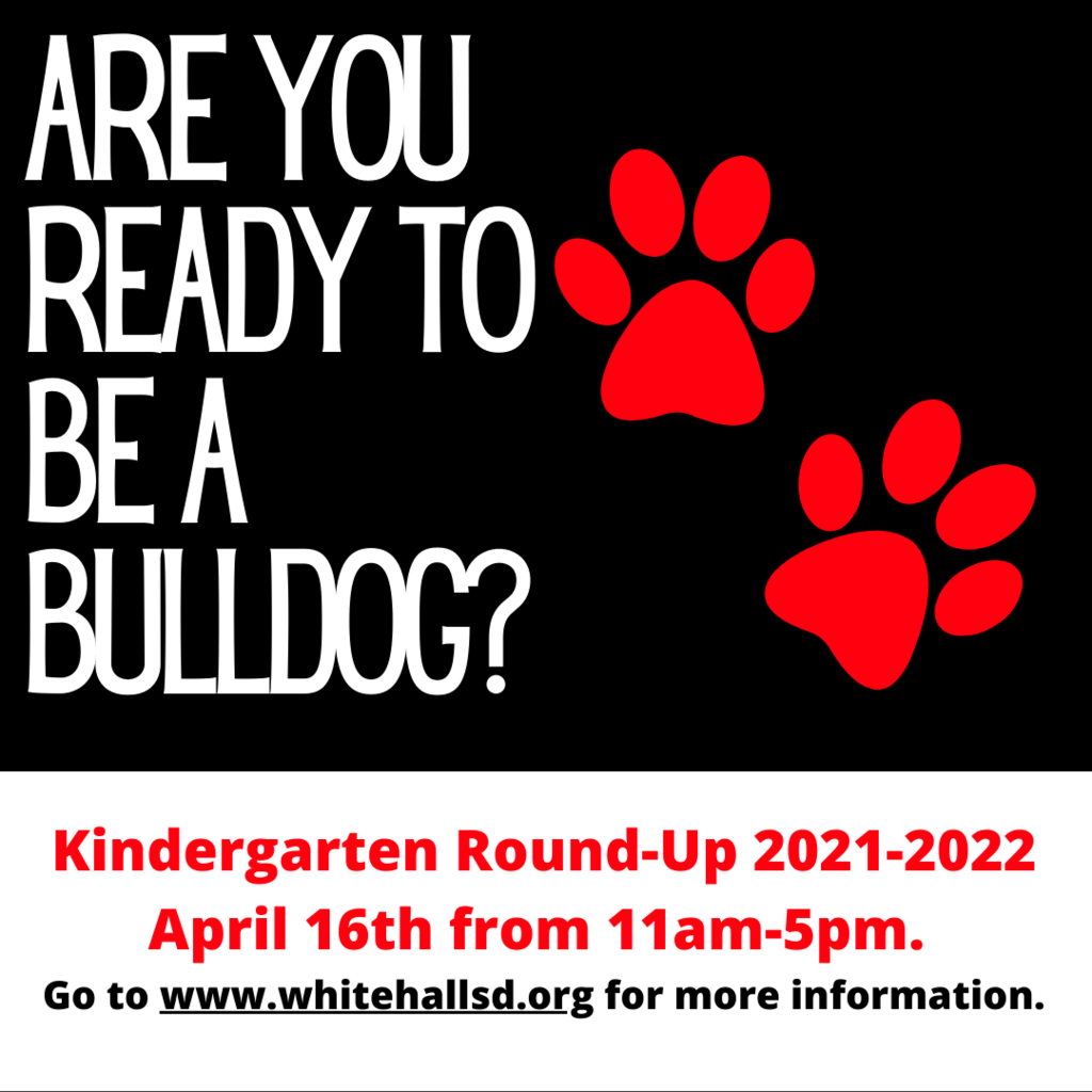 kindergarten round up is April 16th 