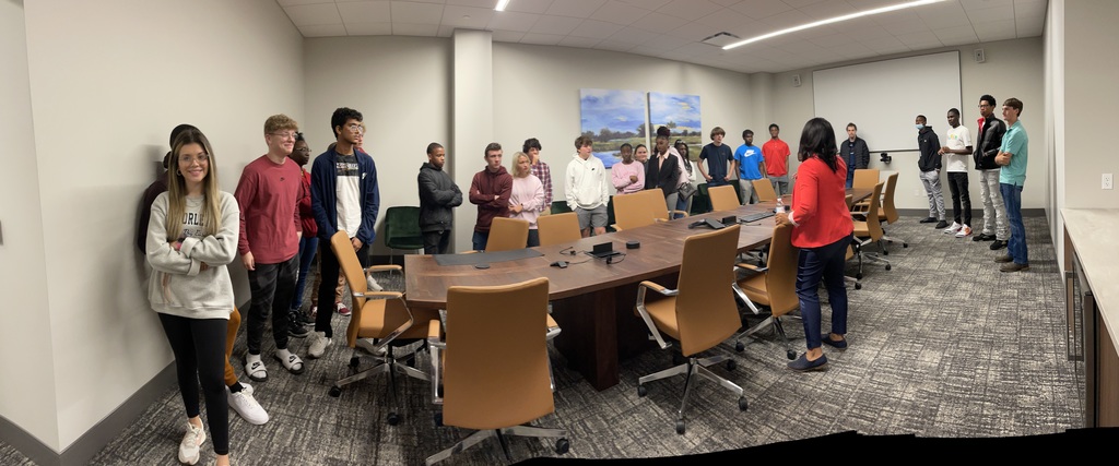 Principal of Banking students recently toured the Relyance Bank headquarters.