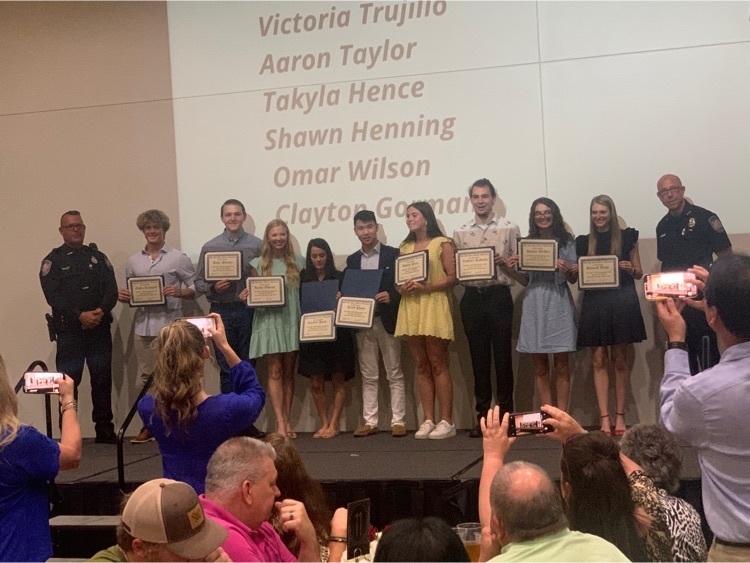 More pictures from last night's Scholarship Banquet.